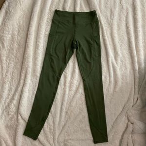 Curves N Combatboots Army Green leggings Medium with Pockets